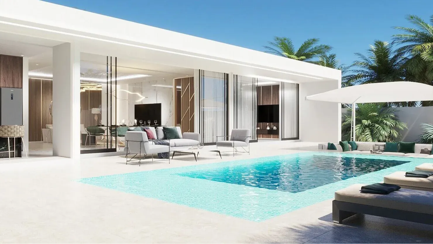 modern villas in bali