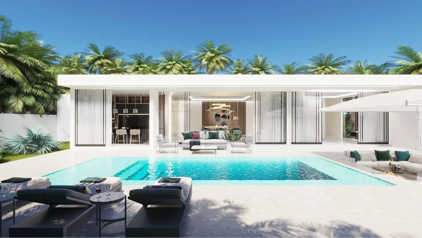 modern villas in bali