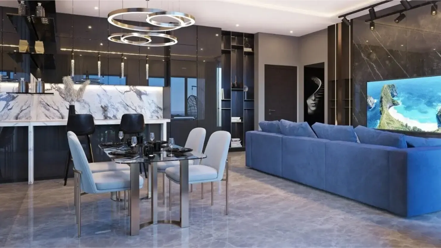 modern apartment bali