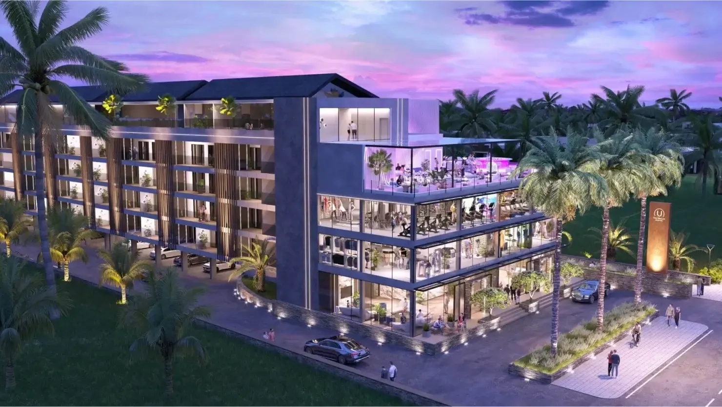 luxury residential and complex in the Canggu