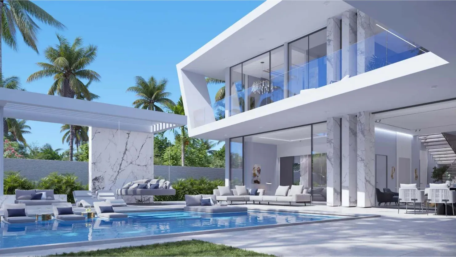 Dharma Residence complex located in Canggu, Bali