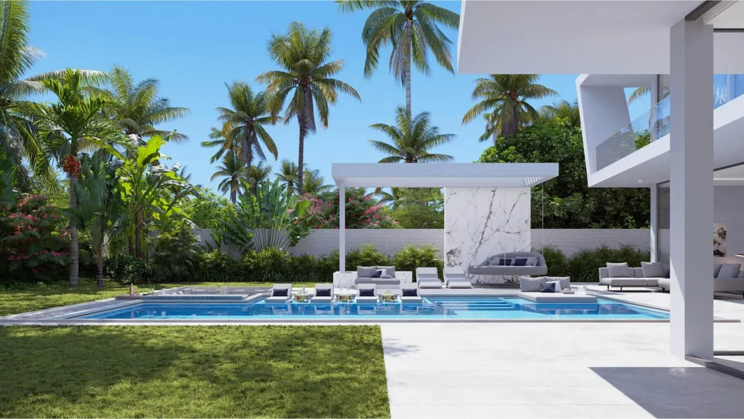 Dharma Residence complex located in Canggu, Bali