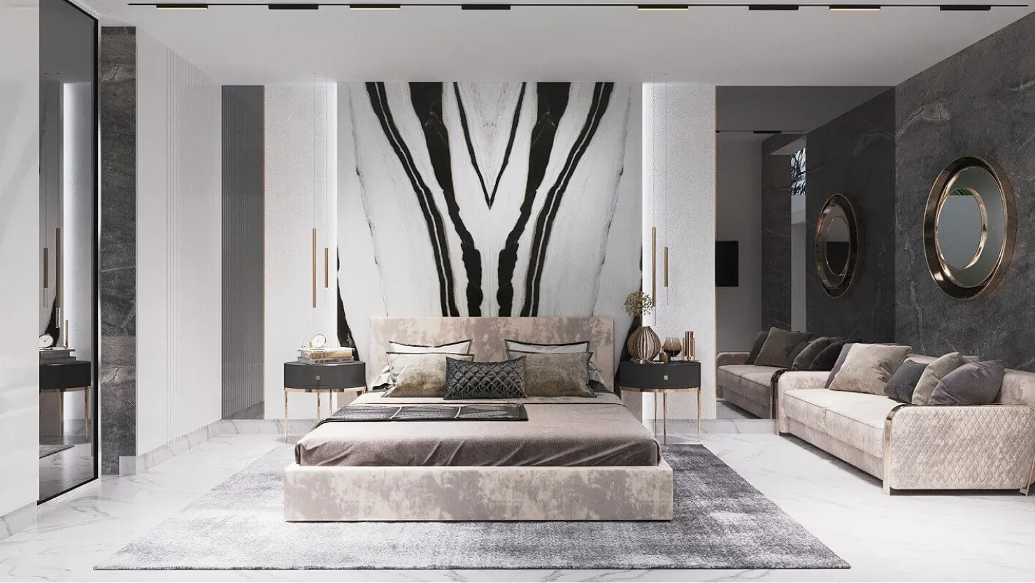 luxury villa interior