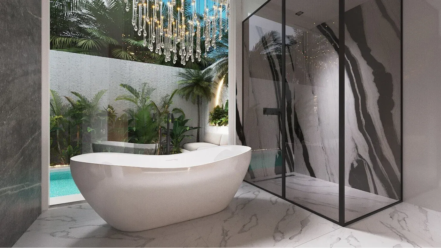 modern luxury bathroom