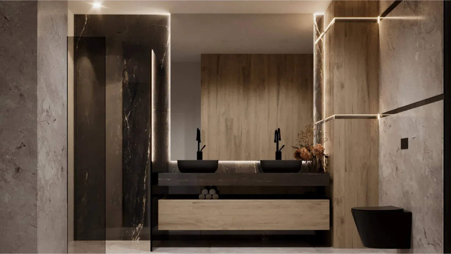 modern luxury bathroom