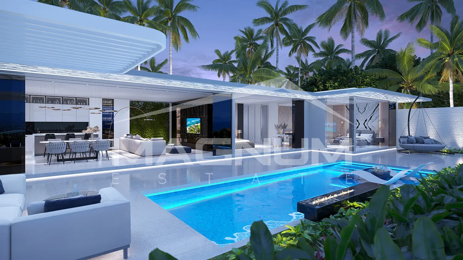 Sky Stars villa development in Bali, Indonesia.